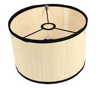 UKCOCO 1pc Delicate Japanese Style Bamboo Lampshade Decorative Light Cover for Home Living Room Bedroom Study Office Aesthetic Light Diffuser for Chandelier Table Lamps