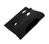 UKCOCO 1pc Gas Stove Burner Cover Non-stick Gas Range Protector Easy to Clean Kitchen Mat Heat Resistant and Reusable Black Stove Liner for Cooking Safety