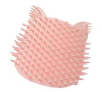 UKCOCO 1pc Gentle Silicone Cat Massage Comb Self Grooming Brush for Cats and Dogs Corner Mounted Pet Grooming Tool with Soft Massaging Bristles Removable Loose Hair for Clean Fur