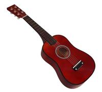 UKCOCO 1Pc Guitar Small Folk Instrument for Beginners Lightweight Acoustic Music Practice Educational for Young Musicians Picks Random Color