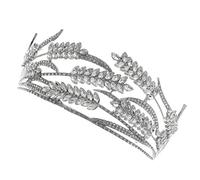 UKCOCO 1Pc Shiny Rhinestone Crown Headdress for Bride Elegant Hair Decor for Wedding Birthday and Special Occasions Princess Crown Accessory for Ladies
