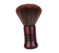 UKCOCO 1PC Solid Wood Hair Cleaning Brush Multi Function Hairdressing Neck Duster Soft for Salon Home Use Skin Friendly Handle Comfortable Durable Cleaning Tool