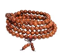 UKCOCO 1pc Wooden Buddha Bead Bracelet for Men Durable Hand Jewelry with Natural Beads Comfortable Wear Stylish Design for Daily Use for Meditation and Prayer
