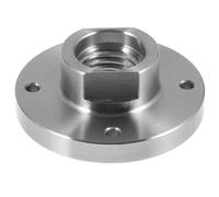 UKCOCO 1pcs Wood Lathe Faceplate Chuck Adapter Steel Flange for Woodworking Lathes and Compatible Models Tool for Wood Turning and Crafting