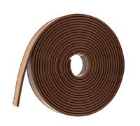 UKCOCO 1roll Meters Double-sided Pu Leather Strip for Bag Accessories Hemming Strap for Craft Projects for Purses Belts and Custom Designs Light Brown