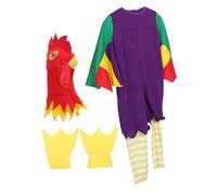 UKCOCO 1Set Chick Role Play Costume for Cute Halloween Chick Costume for Stage Performance for Halloween Parties and Dress Up Fun Ages