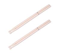 UKCOCO 2 Pairs 5a Maple Wood Drumsticks Lightweight Practice Sticks for Students Beginners Universal Percussion Drum Sticks Suitable for Acoustic and Electric Drum Kits