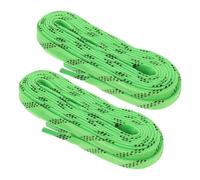 UKCOCO 2 Pairs Freezeresistant Long Hockey Skate Laces Flat Boot Shoelaces Thick Sporty Laces for Ice Hockey and Winter Sports