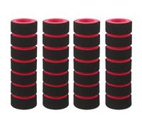 UKCOCO 2 Pairs Red Sponge Kayak Paddle Grips Breathable Non-skid Paddle Hand Protectors for Kayaking and Canoeing Accessories