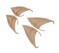 UKCOCO 2 Pairs Tone Fairy Ears for Halloween Cosplay Comfortable Ear Props for Costume Parties and Masquerade Events Eye Catching Accessories for Women