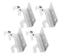 UKCOCO 2 Pairs Universal Metal Headboard Mounting Hooks for Hospital Beds and Bed Rails with Strong Weightbearing Capacity Suitable for Ward and Living Room Use