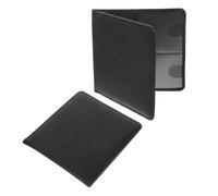 UKCOCO 2 Pcs Car Document Holders Pu Leather Car Registration Holder and Insurance Sleeve, Compact and Lightweight Card Organizer Protecting Important Vehicle Papers for Home and Business