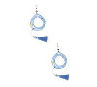 UKCOCO 2 pcs Chinese Style Crystal Phone Lanyard Lightweight Beaded Strap for Cellphone Keys Accessories Neck Hanging Rope for Women