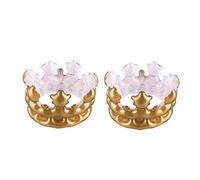 UKCOCO 2 Pcs Inflatable Crown Birthday Party Accessory Carnival Costume Crown Shape Hat Fun Simulation for Creative Play and Celebration