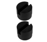 UKCOCO 2 Pcs Jack Pad Rubber Cushion Automotive Rubber Pad 5cm Shock-absorbing Support Block for Industrial Equipment and Appliances
