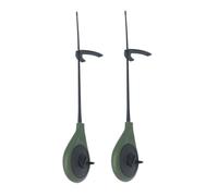 UKCOCO 2 Pcs Mini Fishing Rod Support Bracket Portable Plastic Fishing Pole Holder Compact Design for Sea and Winter Outdoors