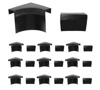 UKCOCO 2 Sets 12pcs Pool Table Pocket Liners Replacement Kit for 4525 Mini Billiard Table Accessories with Middle and Tail Pockets Suitable for ’s