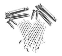 UKCOCO 2 Sets DIY 8-keys Kalimba Thumb Piano and Beginners, Mini Finger Piano Musical Instrument with Keys, Home Music Learning and Portable Practice