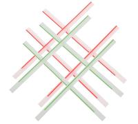 UKCOCO 2 Sets Pet Annotating Tabs Sticky Index Strips for Books Red and Green, Student Reading Page Markers and Office Note Tabs