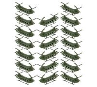 UKCOCO 20 Pcs Military Helicopter Set - 12cm Plastic Dual-rotor Army Aircraft Models for Boys - Sand Table Military Scene Decor and Rescue Helicopter Play Figures for ’s Bedroom