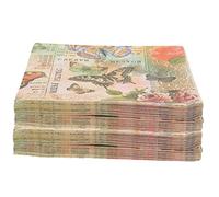 UKCOCO 20 Sheets Colorful Printing Napkins of Butterfly Decorative Paper Napkins for Summer Party Supplies Safe and Skin Friendly Design Vivid Eye Catching Decor