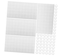 UKCOCO 2000pcs White Hole Punch Reinforcement Stickers Adhesive Page Reinforcement Circles for Loose Leaf Paper Repair Protective Ring Binder Labels for Office School Home Use