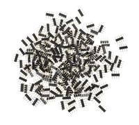 UKCOCO 200pcs 4-pin Copper Male Pin Headers Breakaway Pin Connector for Rgb 5050 LED Strip Lights Cable Strip Male Headers Connector for Lighting Installation