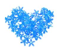 UKCOCO 200pcs Cherry Blossom LED Light Covers Decorative Plastic Flower Shades for 5mm String Lights with Lightweight Design and Easy Clean Surface, for Party and Night Garden Decoration