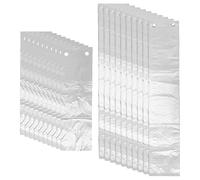 UKCOCO 200pcs Disposable Umbrella Covers Set Thickened Waterproof Film Bags for Short Handle 13x43cm Long Handle 13x72cm Umbrellas - One-time Use Protect Bags for Travel and Office