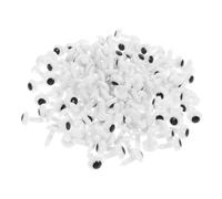 UKCOCO 200pcs Plastic Craft Safety Eyes for Doll Making DIY Decorative Simulated Doll Accessories for Handmade and Puppets Classroom Crafts