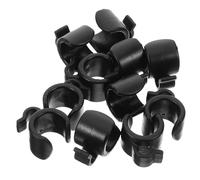 UKCOCO 20pcs Cable Clip Set Adjustable Mic Stand Cable Holder Plastic Wire Management Clips Phone Stand Compatible Projectors and Live Streaming