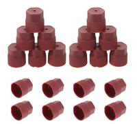 UKCOCO 20pcs Car Ac Valve Caps Leakproof Plastic Air Conditioner Valve Core Covers for Charging Port Protection and Routine Maintenance Compatible with Vehicle Air Conditioning Systems