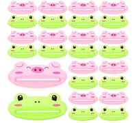 UKCOCO 20Pcs Cartoon Animal Toothpaste Dispenser Squeezer Durable and Lightweight Toothpaste Extruder for Home Use for Adults Squeezes Tubes Effortlessly