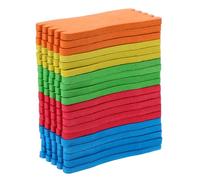 UKCOCO 20pcs EVA Foam Line Organizer Spool Board for Anglers | Portable Tackle Storage, Tangle Prevention for Prep Trips, Faster Rig Setup, Cable Organising Random Color