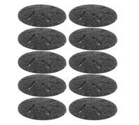 UKCOCO 20pcs Foot File Replacement Sandpaper Discs Set 10 Coarse Grit + 10 Round Grinding Heads Foot Scrubber Pads for Hard Skin Removal