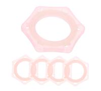 UKCOCO 20pcs Microphone Night Glow Roller Six-corner Sleeve for Microphones Design for Easy Installation and Enhanced Mic Longevity