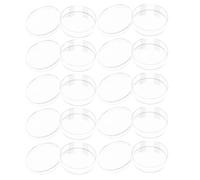 UKCOCO 20pcs Plastic Tissue Culture Petri Dishes with Lids 35mm Cell Culture Plates Laboratory Lab Equipment for Scientific Experiments