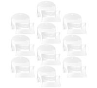 UKCOCO 20pcs Receipt Organizers File Organizer Pp Material Lightweight Simple Design for Organizing Documents and Keeping Belongings Safe at Home and Conference