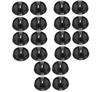 UKCOCO 20pcs Replacement Cooking Stove Knobs Plastic Stove Control Knobs for Easy Installation