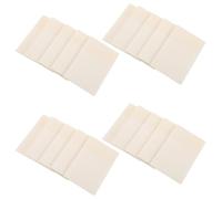 UKCOCO 20pcs Sticky Tabs 3x2in PET Memo Notes for Study Office | Waterproof Sheets, Repositionable Adhesive Notes, Smudge Protection, Planner and Monitor Use