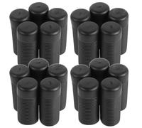 UKCOCO 20pcs Wheelchair Anti-tip Bar Sleeve Made of Sturdy Plastic, Smoothly Slides onto Rods to Avoid Slips, for Rehabilitation Centers and Outdoor Trips