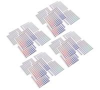 UKCOCO 2400pcs Self-Adhesive Qc Pass Labels 10mm Diameter Quality Inspection Stickers Testing Tags for Shipping and Inventory Management