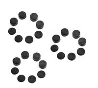 UKCOCO 24pcs Enhanced Height Silicone Thumb Stick Covers Case Joystick Grip Gamepad Accessory for Controller Fits Popular Console Black Accessories