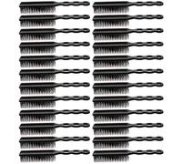 UKCOCO 24pcs Heat-resistant Plastic Massage Combs for Scalp Stimulation and Detangling, Long Handle Salon Hairdressing Combs for Women’s Curly and Straight Hair Styling