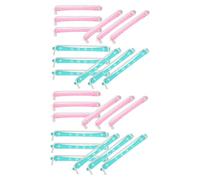 UKCOCO 24pcs Multi Perm Rods Hair Curling Sticks for Women and Flexible Spiral Curl Rods for Long and Short Hair Material Heat Friendly Perm Rollers for Salon Style Waves and Tight Curls