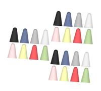 UKCOCO 24pcs Protective Stylus Cover Silicone Screen Touch Pen Sleeve Nib Tip Cap Compatible for Apple Pencil Gen Nd Generation Use Pad Drawing Writing Random Color