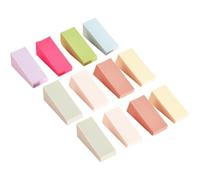 UKCOCO 24pcs Triangle Nail Art Sponges Gradient Color DIY Manicure Tools Nail Polish Sponge Blocks for Creative Rainbow and Random Color