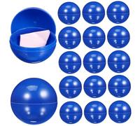 UKCOCO 25pcs Blue Lottery Balls Plastic Hollow Balls for Raffles Games and Party Decorations for Events and Activities