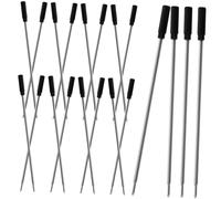 UKCOCO 25Pcs Gel Ballpoint Pen Refills Medium Tip Smooth Writing Replacement Refills for Office School Students Black Ink