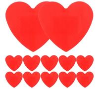 UKCOCO 25pcs Heart-Shaped Bandages Small Breathable Adhesive Wounded Patches Portable for Outdoor and Home Use Safe Wound Protection